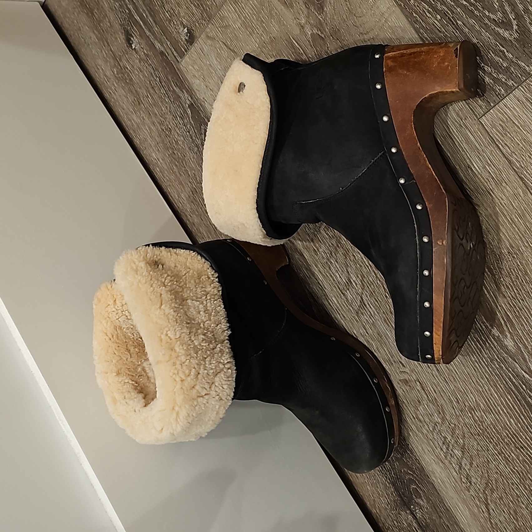 Ugg 2-Way Fold Over Ankle Boots
